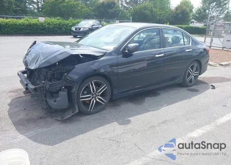2016 Honda Accord Sport from USA, damaged, VIN 1HGCR2F54GA023966